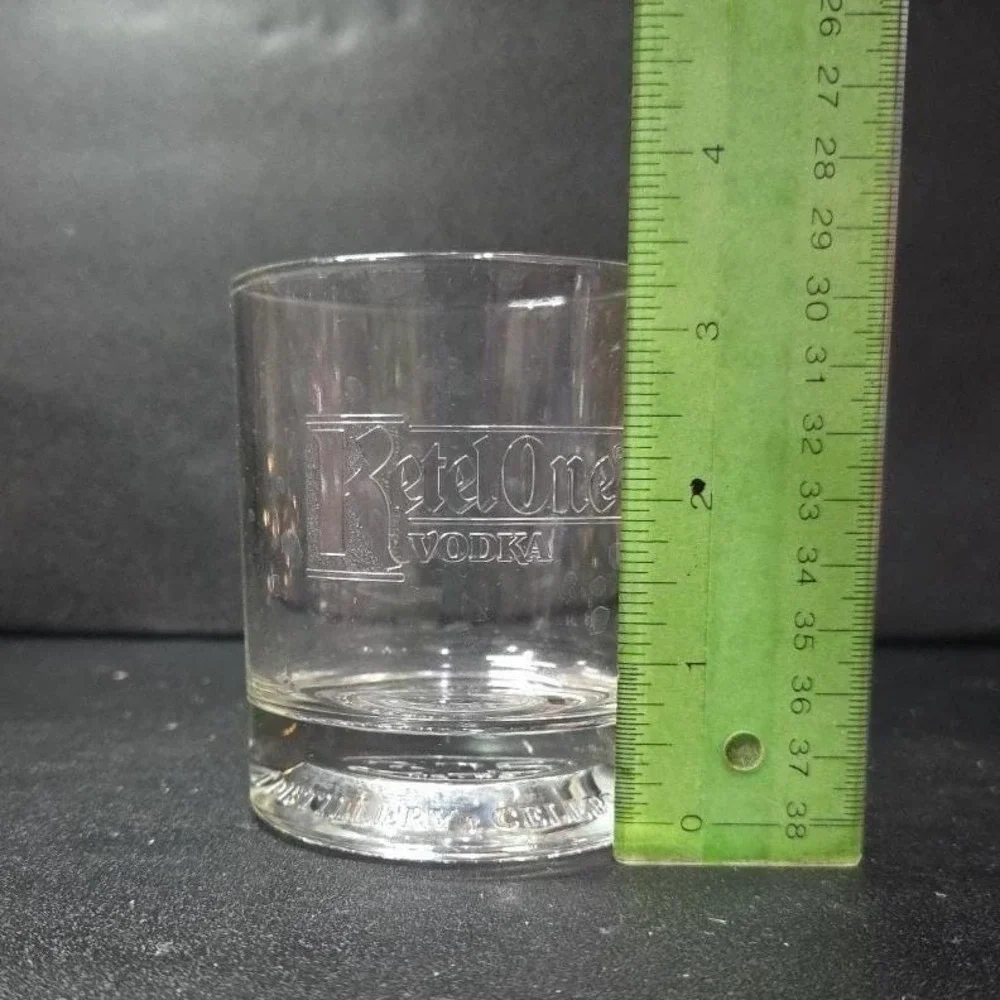 Ketel One Vodka Rocks Glass, Vtg Embossed Celebrating‎ 325 Years Lowball Tumbler